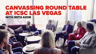 Canvassing Round Table at ICSC  Commercial Real Estate [upl. by Lotz]