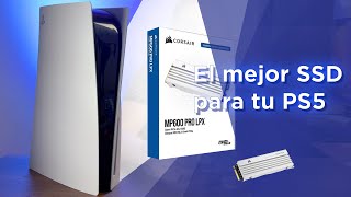 Mejor SSD para Playstation 5 en este 2023  Unboxing  instalación Corsair MP600 [upl. by Ailiec]