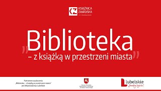 Biblioteka  z książką w przestrzeni miasta [upl. by Faust394]