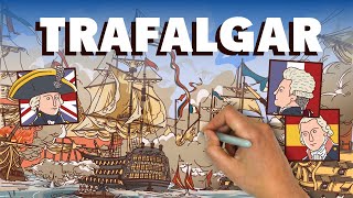 La batalla de Trafalgar gloria británica [upl. by Adnicaj]