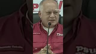 Diosdado Cabello dice que Edmundo González se fue de Venezuela para huir de María Corina Machado [upl. by Aramak]