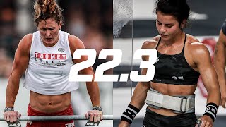 Open Workout 223 — TiaClair Toomey vs Mallory O’Brien [upl. by Cart]