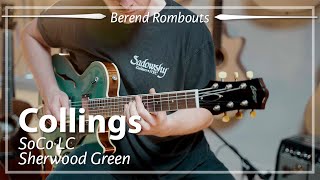 Collings SoCo LC Sherwood Green played by Berend Rombouts  Demo [upl. by Nodababus]