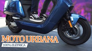 REVIEW MOTO ELÉTRICA URBANA XODOZINHO DA EUROPA  NIU NQI SPORT com GPS e 4G integrados sem custo [upl. by Eirrahs]