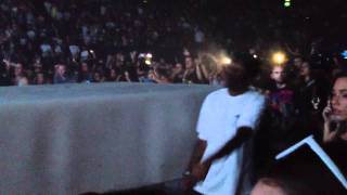 Tyler The Creator Rapping Along To Kanyes Runaway Live [upl. by Wilbert]