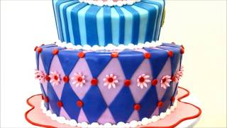 topsyturvy purple theme cake  Custom topsyturvy Cake [upl. by Nnybor431]