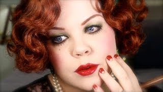 1930s Makeup Tutorial Old Hollywood Glamour ♥ Historically Accurate Tutorial [upl. by Persas831]