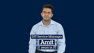 STMicroelectronics Amit  DIT Service Manager [upl. by Ramso]