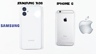 Samsung Galaxy A06 Vs Iphone 6  Speed Test amp Comparison [upl. by Dareg523]