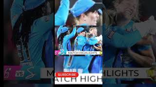 Adelaide strikers vs sydney sixers Cricket ️⃣️⃣ [upl. by Munt591]