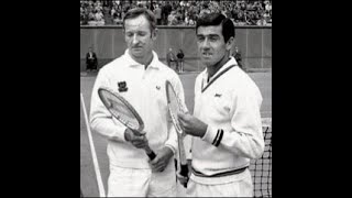 Ken Rosewall def Rod Laver in their first profesional match [upl. by Bor]