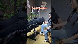 How to protect the tattoo artists lumbar spine tatartist tattooartist tattootatuajes [upl. by Seadon961]