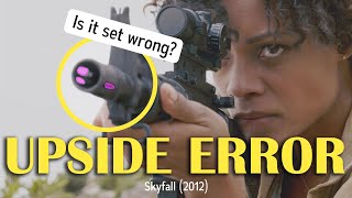 Movie Mistake Upside Error in Skyfall 2012 [upl. by Dupre]