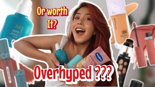 Viral Hyped Beauty Products  8 Product Reviews under 8 Minutes😨❤️ [upl. by Yerok]