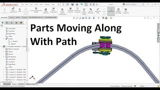 How to Use Path Mate in SolidWorks Assembly [upl. by Nyrak]