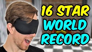 Blindfolded SM64  16 Star Speedrun World Record in 2113 by Bubzia Former WR [upl. by Iosep]