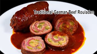 How to make Traditional German Beef Rouladen｜Rinderrouladen｜ Rouladen｜best German Rouladen Recipe [upl. by Vitale786]