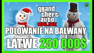 WSZYSTKIE 25 LOKALIZACJI BAĹWANĂ“W  ĹATWE 250 000  STRĂ“J BAĹWANA  ĹšWIÄTA  PORADNIK GTA 5 ONLINE [upl. by Thorr511]