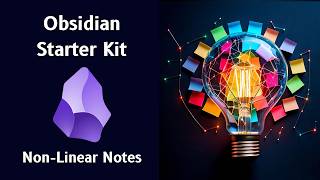 Obsidian For Beginners 📝 NonLinear Note Taking Plugins amp Templates [upl. by Clorinda]