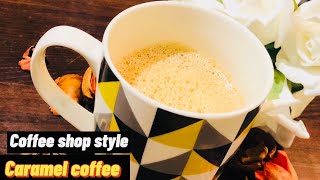 Caramel Coffee Recipe  ক্যারামেল কফি shorts on youtube  For coffeelovers [upl. by Sjoberg]