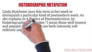 HISTORIOGRAPHIC METAFICTION  Linda Hutcheon [upl. by Eirised788]