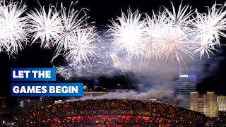 Opening Ceremony  Beijing 2022 Highlights [upl. by Anaitsirhc]