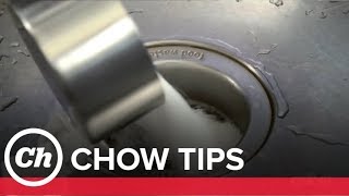 Keep Your Garbage Disposal Running Clean and Smooth  CHOW Tip [upl. by Enelyt145]