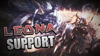 LEONA SUPPORT PRESEASON 9  RANKED  GAMEPLAY 7 [upl. by Kappenne867]