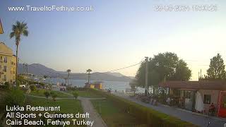 Live from Calis Beach Fethiye Turkey [upl. by Lezah]