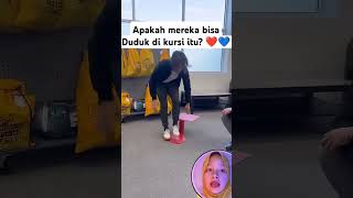 PILIH KURSI BIRU ATAU MERAH feedshorts dubbinglucu funny [upl. by Narih]