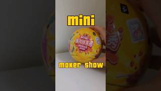 Mini Maker Show pt1 miniversemakeitminifood unboxing dailymilkteachill food asmrshorts diy [upl. by Yluj]