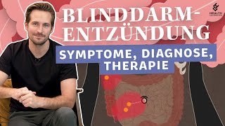 Blinddarmentzündung Symptome Diagnose und Therapie  Health Celerates [upl. by Aicetel]