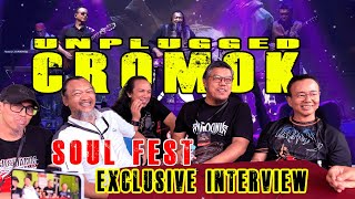 CROMOK quotUnpluggedquot SOUL FEST  Exclusive Interview [upl. by Baalbeer]