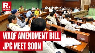 JPC Meet on Waqf Amendment Bill Set for Sep 56  Battle Heats Up for JampK Assembly Polls [upl. by Latini259]