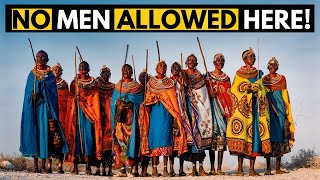 The Land Men Are Forbidden 🇰🇪 Women Only Village  Umoja umoja africa kenya [upl. by Oicnedurp]