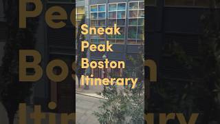 Boston Sneak Peak travel Adventureswithaprilmae travelagent [upl. by Allemaj]