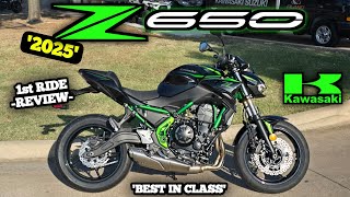 2025 Kawasaki Z650 1st Ride amp Review  Nothing Even Compares [upl. by Piggy753]