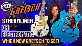 Gretsch Streamliner Or Electromatic  The Differences amp Features Of Gretschs 2 Most Popular Ranges [upl. by Townsend]