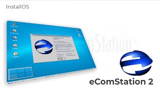 Installing eComStation 2  InstallOS [upl. by Yecies687]