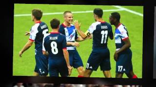 Olympics Football Great Britain vs UAE Ryan Giggs Inspires GB Win Over UAE YouTube YouTube [upl. by Anawad358]