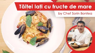 Tăiței lați ARNOS cu fructe de mare by Chef Sorin Bontea [upl. by Keyser]