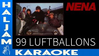 Nena  99 Luftballons karaoke [upl. by Barhos852]