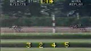 Affirmed vs Alydar  1978 Belmont Stakes 9th Meeting [upl. by Ute]