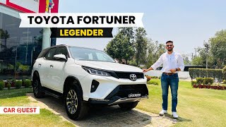 2024 Toyota Fortuner Legender Walkaround  Car Quest [upl. by Leuqer524]