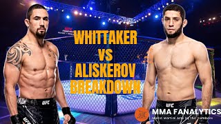 Can Aliskerov Fast Track His Way to a UFC Title  Whittaker vs Aliskerov Breakdown  Prediction [upl. by Hyacinthia]