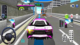 3D Driving Class  Car Simulator  Android Game Play [upl. by Neik]