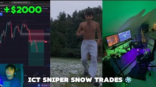 I HIT A 2000 trade on my CHRISTMAS TRADING SETUP [upl. by Lietman]