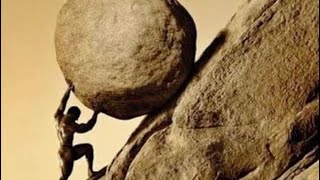 Man pushing boulder meme Sisyphus [upl. by Essirehs779]