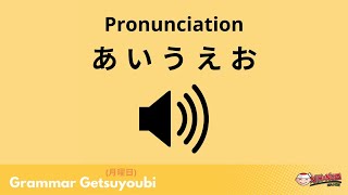 Basic Japanese Pronunciation of Hiragana Vowels [upl. by Otrebilif433]