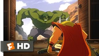 THE AVENGERS 2012 Movie Clip  Hulk Vs Thor Fight HD [upl. by Enialem525]